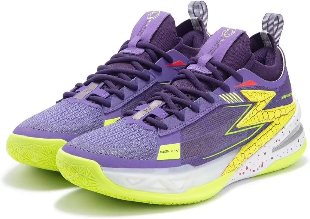 361° BIG3 5.0 PRO PE Basketball Shoes for Men high top Breathable Outdoor Sneakers Cushion,BIG3 5.0 PRO Practice Sports Shoes for Teens and Adults,Nikola Jokić Zapatillas de baloncesto Hombre