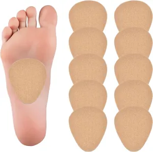 40PCS Foot Pads for Balls of Feet - Ball of Foot Cushions, Metatarsal Foot Pads for Women Massage Pain Relief Pressure Reduction Forefoot Arch Support