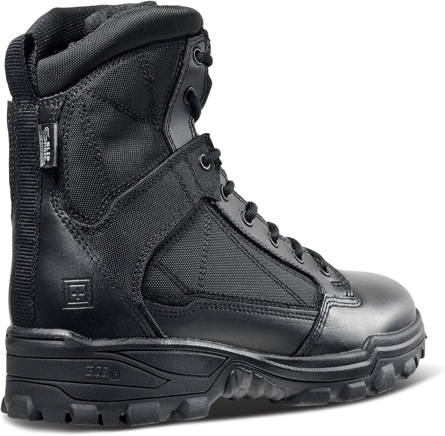 5.11 Tactical Men's Waterproof Work Boots, Fast-Tac Waterproof 6-Inch Boot, Black, Style 12388ABR