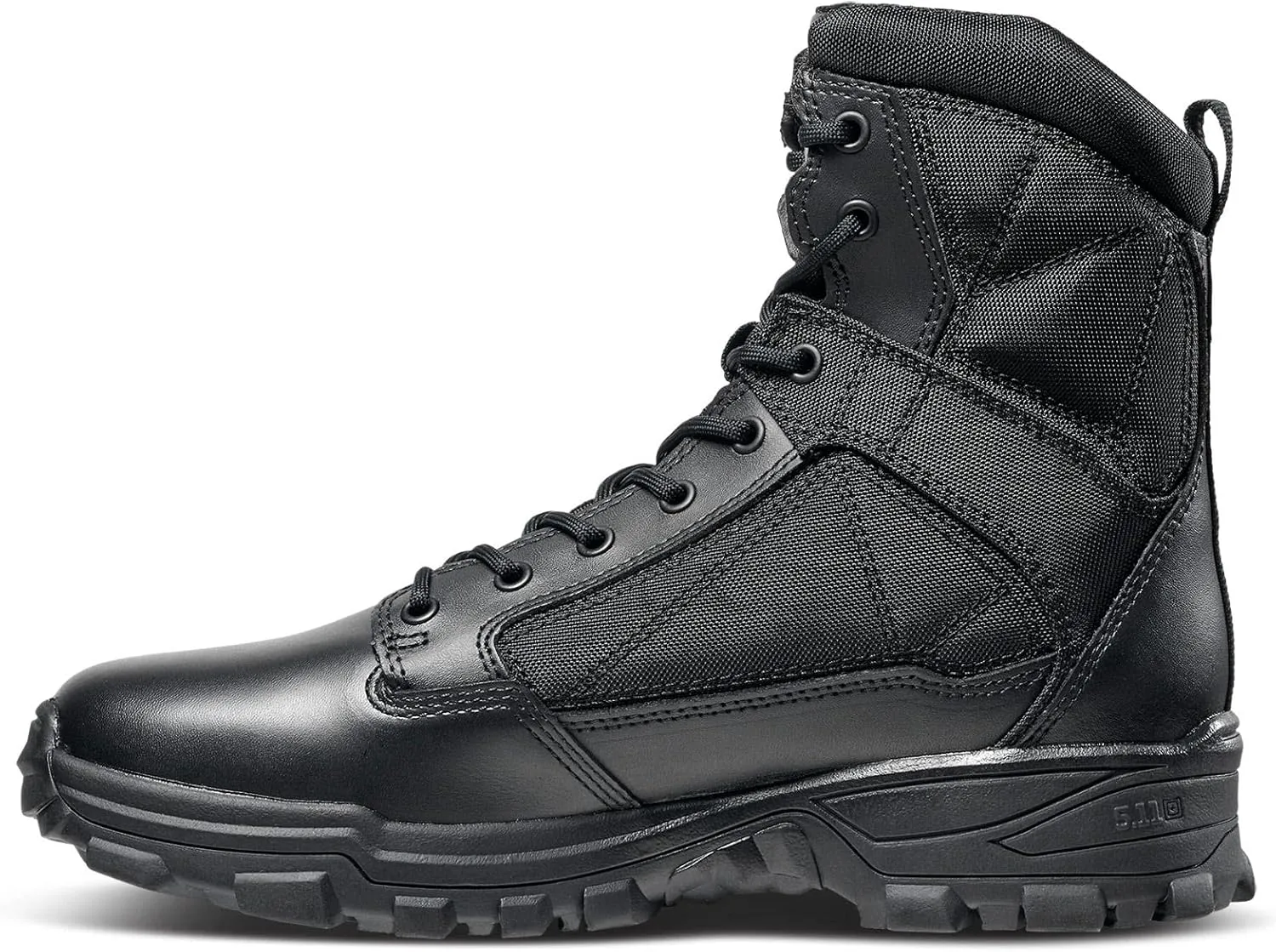 5.11 Tactical Men's Waterproof Work Boots, Fast-Tac Waterproof 6-Inch Boot, Black, Style 12388ABR