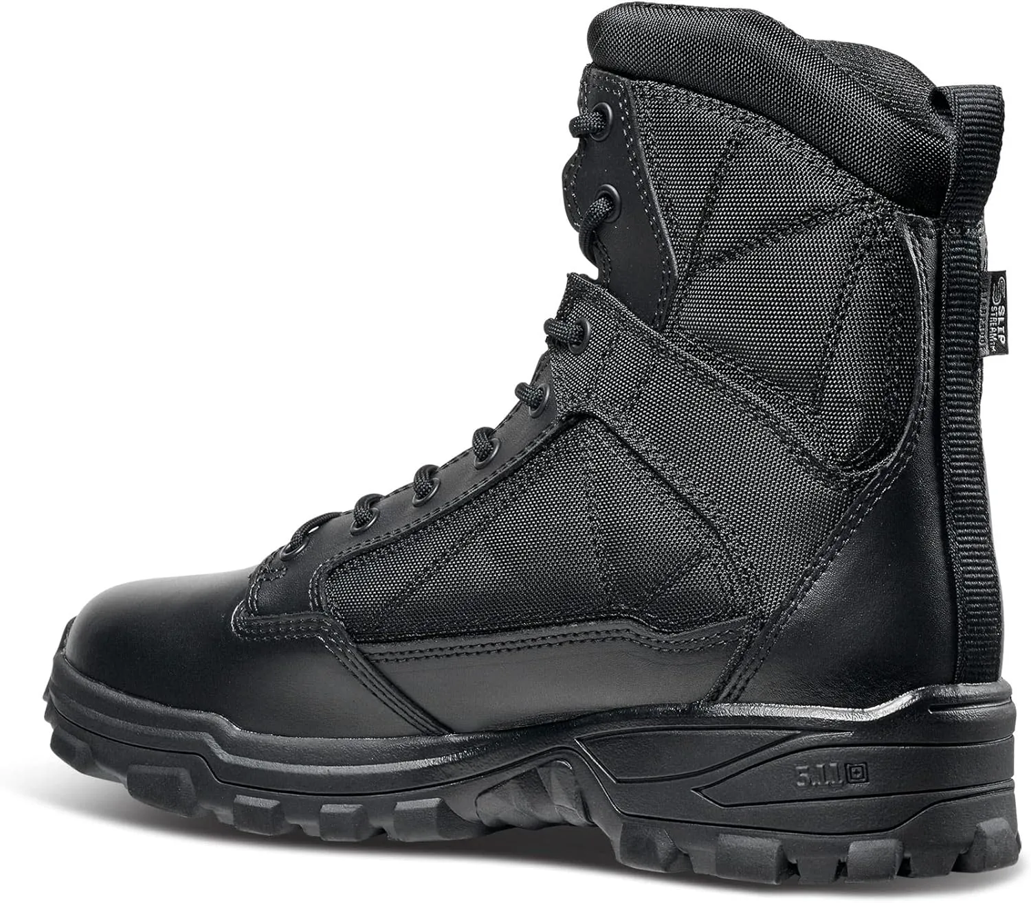 5.11 Tactical Men's Waterproof Work Boots, Fast-Tac Waterproof 6-Inch Boot, Black, Style 12388ABR