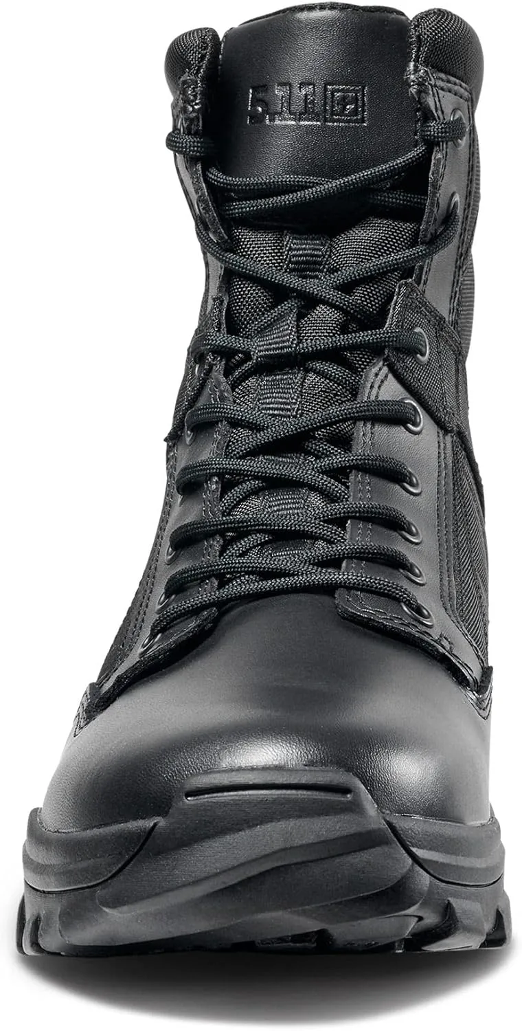 5.11 Tactical Men's Waterproof Work Boots, Fast-Tac Waterproof 6-Inch Boot, Black, Style 12388ABR
