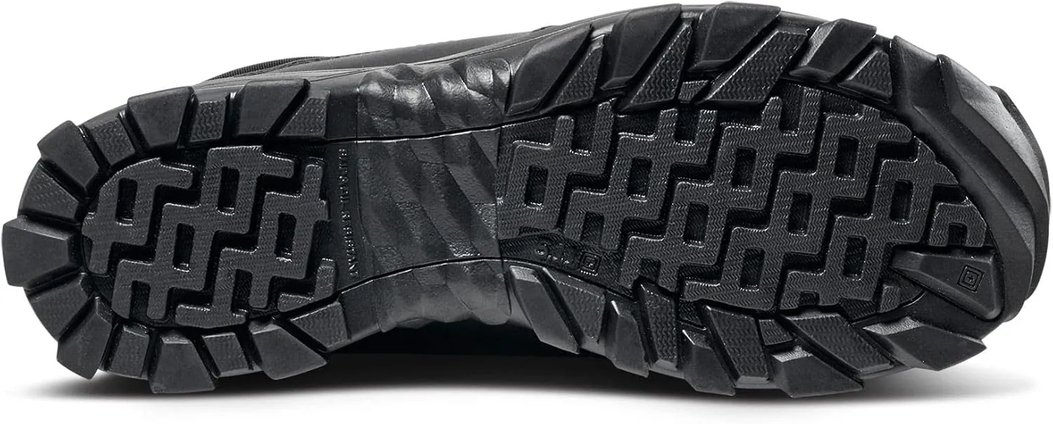 5.11 Tactical Men's Waterproof Work Boots, Fast-Tac Waterproof 6-Inch Boot, Black, Style 12388ABR