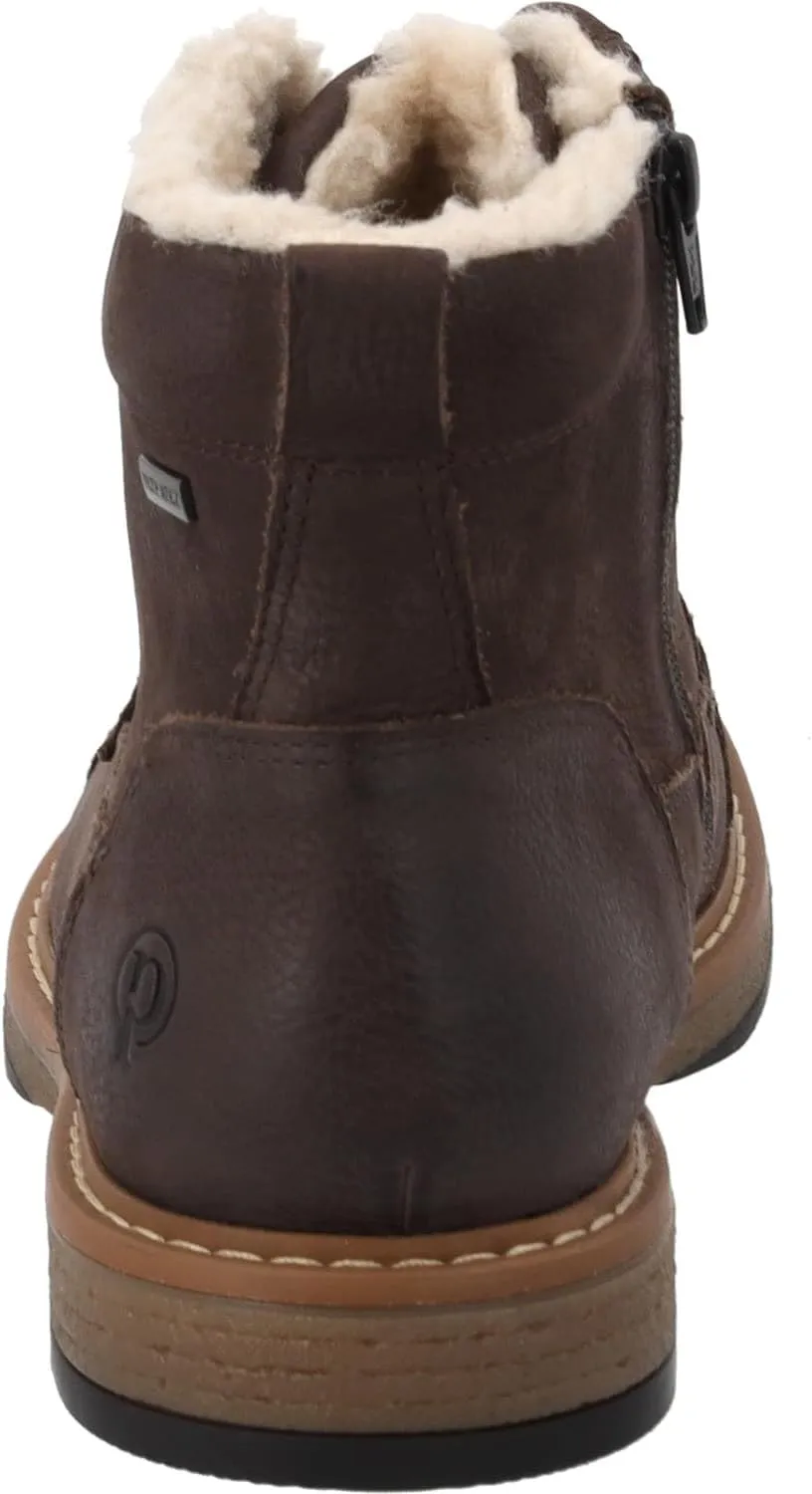 Adfaren men's ankle boots, elegant and robust, made of high-quality cowhide leather, lined with wool, ideal for cold autumn and winter days