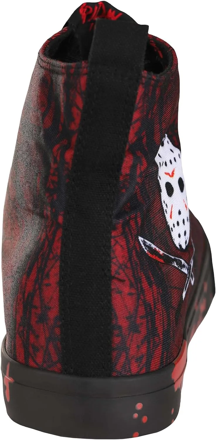 Adult Friday the 13th Jason High Top Sneakers