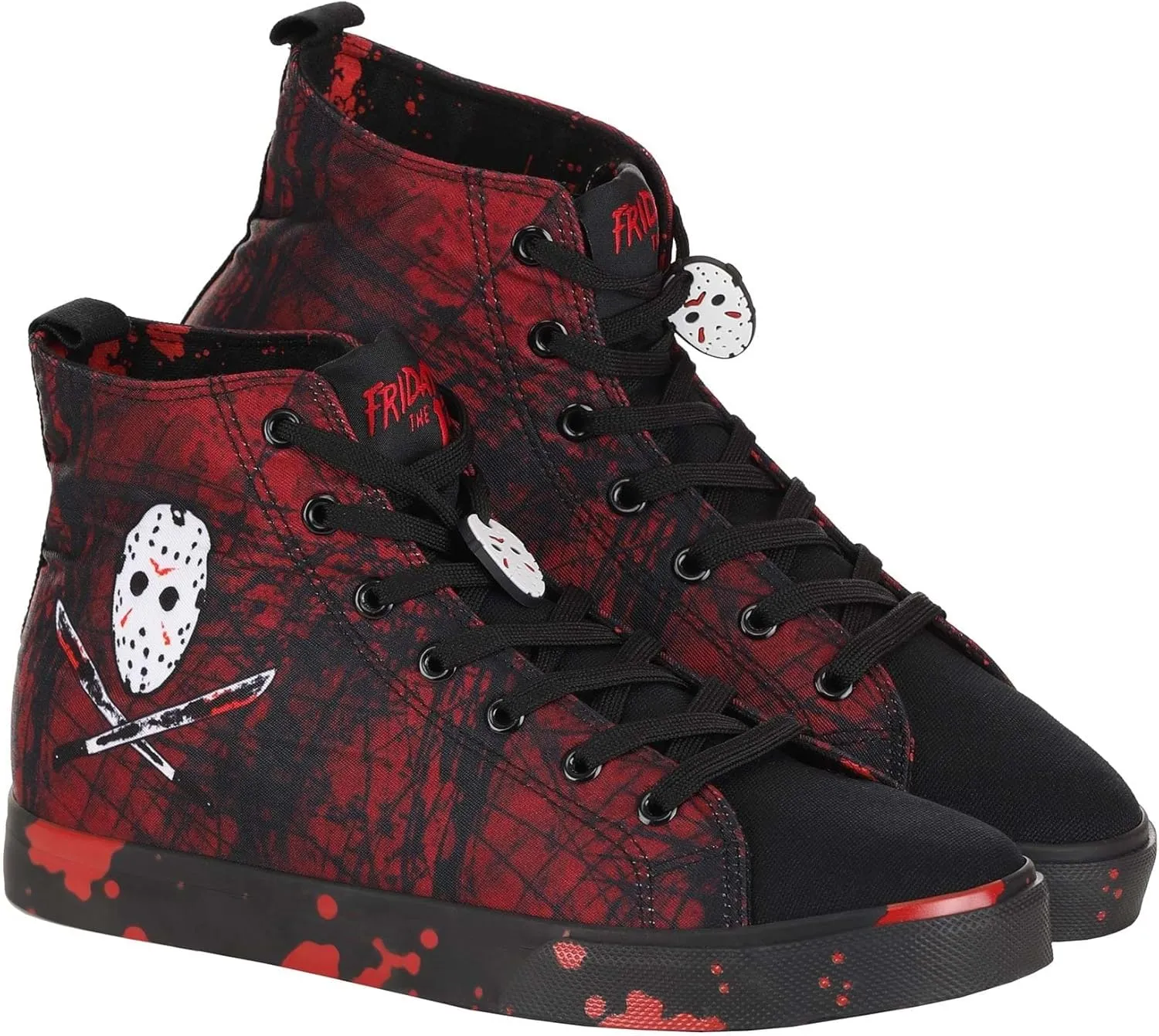 Adult Friday the 13th Jason High Top Sneakers