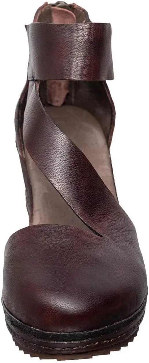 Antelope Women's Trianna Leather Wedge Mules