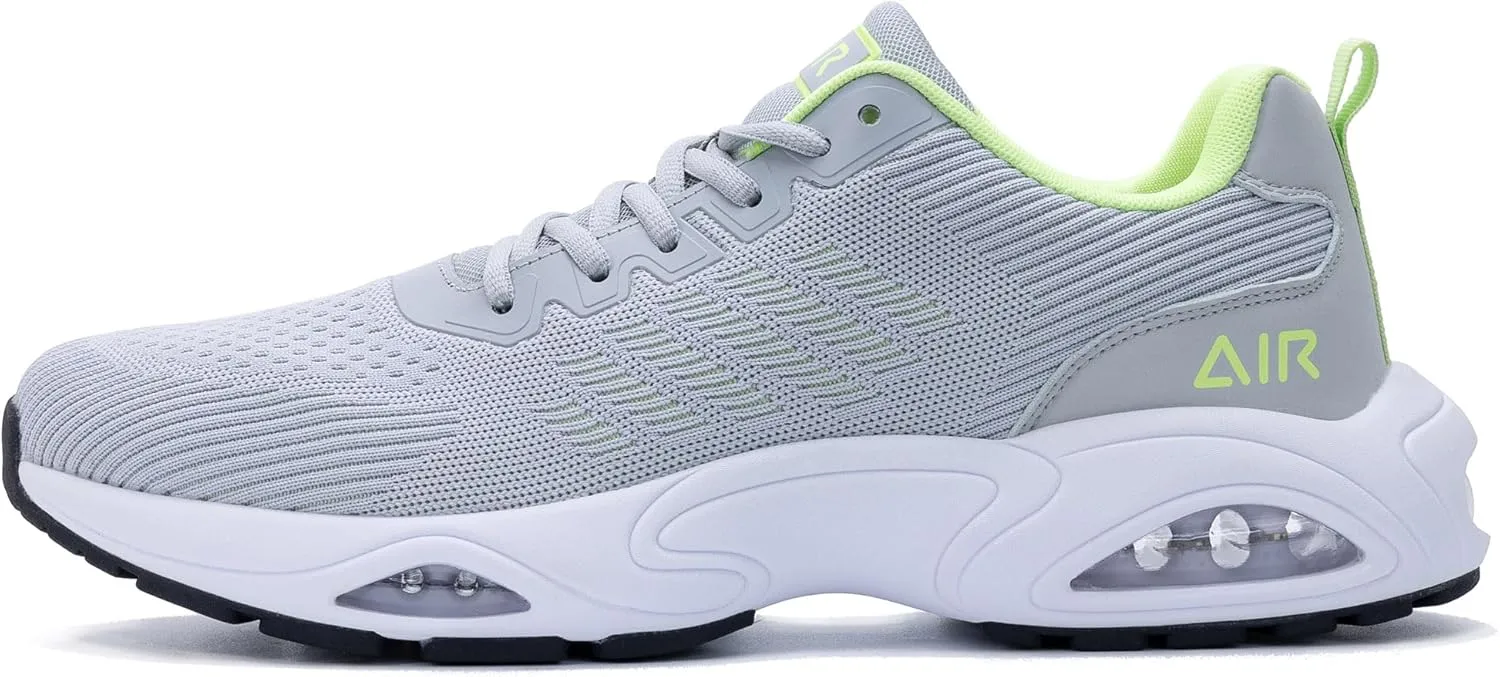 Autper Men's Air Athletic Running Shoes Lightweight Breathable Tennis Walking Sneakers for Gym Jogging Sports US 7-13