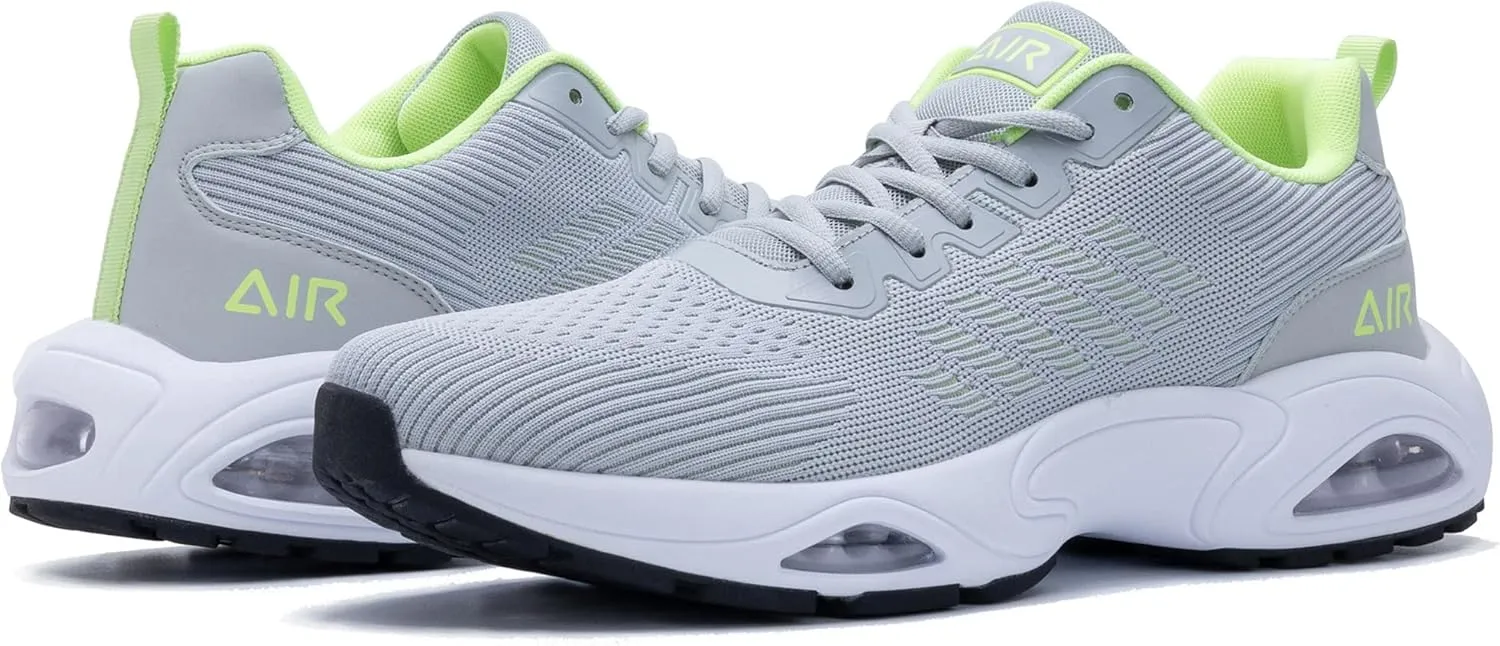 Autper Men's Air Athletic Running Shoes Lightweight Breathable Tennis Walking Sneakers for Gym Jogging Sports US 7-13