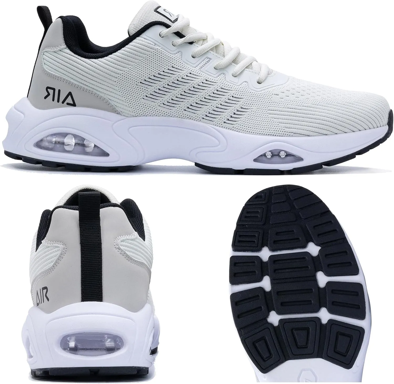 Autper Men's Air Athletic Running Shoes Lightweight Breathable Tennis Walking Sneakers for Gym Jogging Sports US 7-13
