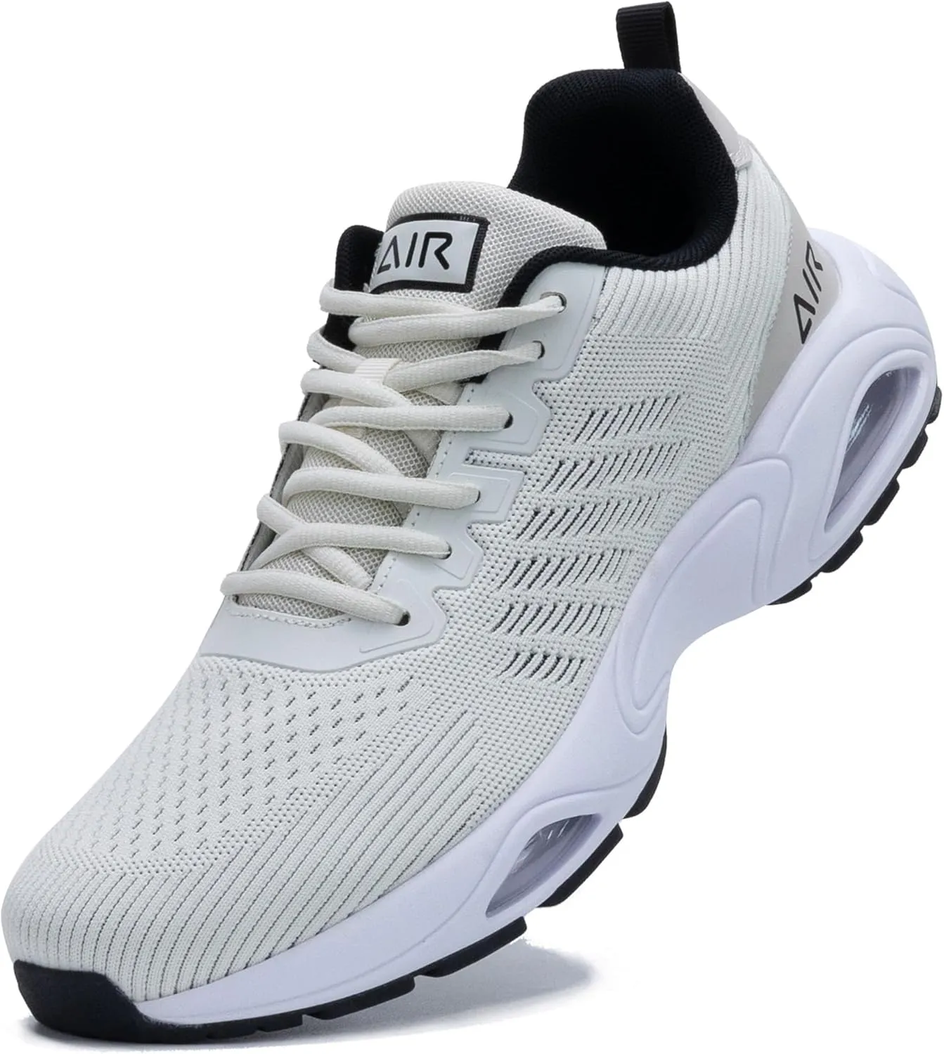 Autper Men's Air Athletic Running Shoes Lightweight Breathable Tennis Walking Sneakers for Gym Jogging Sports US 7-13