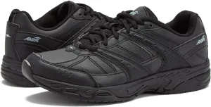 Avia Avi-Union II Non Slip Shoes for Women - Lace Up Comfort Women's Work or Walking Sneakers, Medium or Wide, Black or White