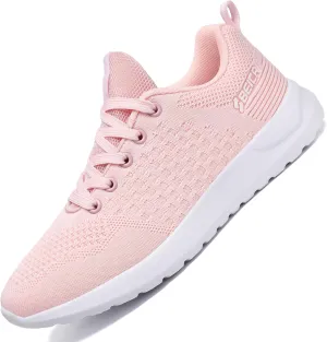 Beita Womens Running Shoes Non Slip Walking Sneakers Breathable Sports Shoes for Gym Travel Work