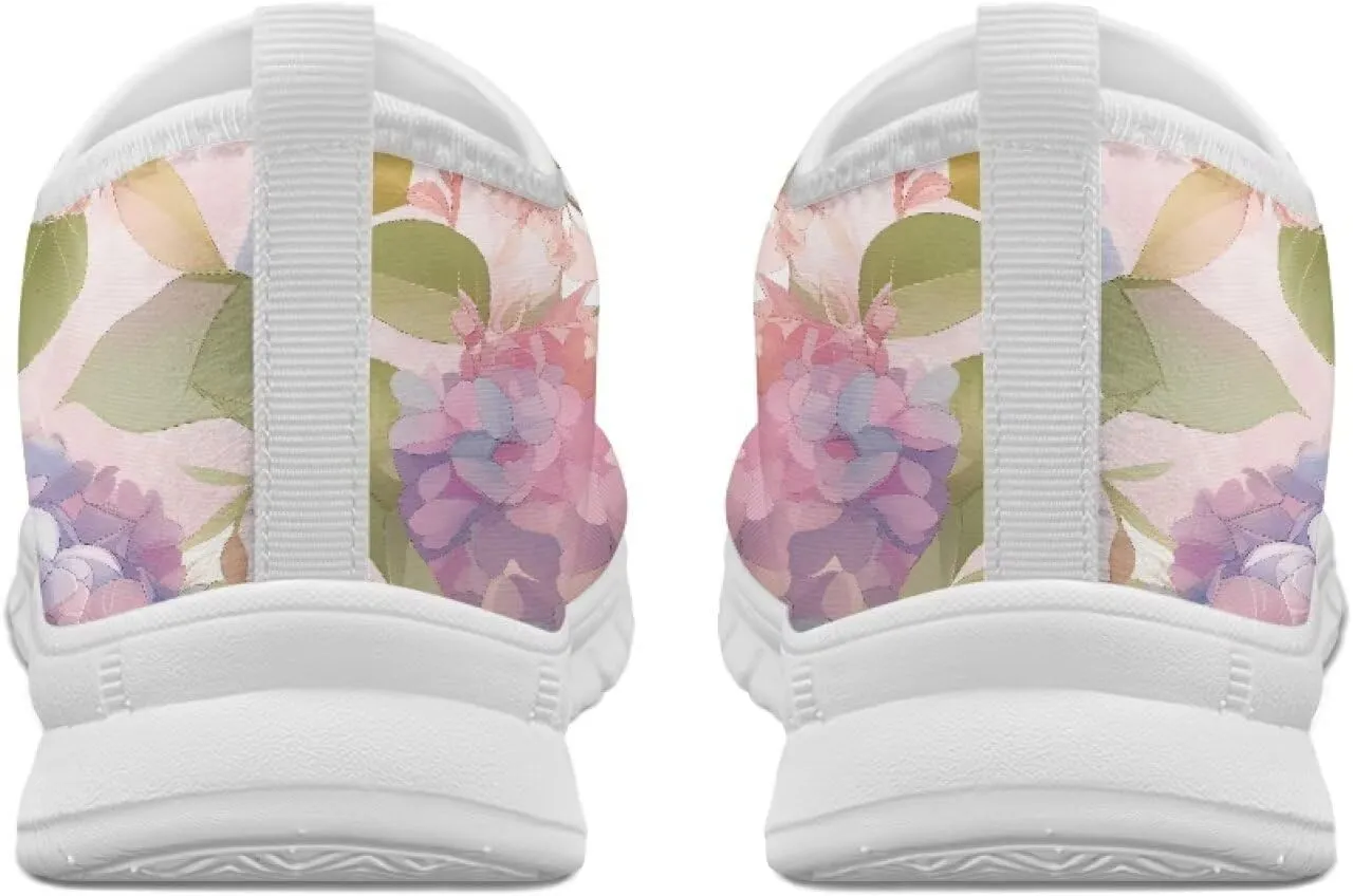 Biyejit Lightweight Shoes Slip on Sneakers for Women with Flexible Outsole Loafers Women Footwear Sockless Wear Flats