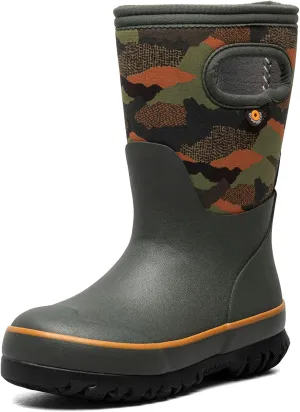 BOGS Grasp Kids Waterproof Insulated All Weather Rain Boots Mud Boots I For Snow, Rain, Winter, Mud and Cold Weather for Toddlers, Girls, Boys, Unisex