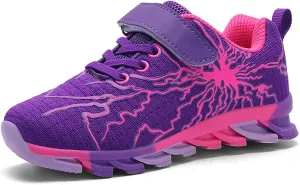Boys Girls Sneakers Mesh Breathable Fashion Primary School Students Athletic Casual Rubber Sole Kids Running Shoes