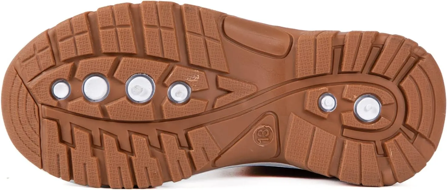 Boys Outdoor Hiking boots Kids Slip Resistant Climbing hiker Children Casual Sneakers Size 11-6