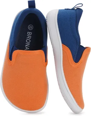 BRONAX X WHITIN Toddler/Little Kid Wide Toe Box Barefoot Shoes | Minimalist Sneakers for Boys/Girls | Zero Drop