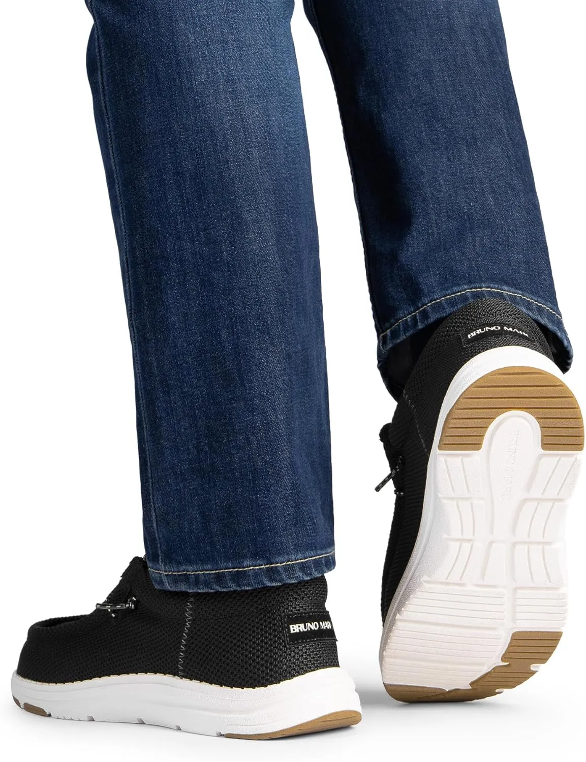 Bruno Marc Men's Arch Support Casual Slip-on Shoes Loafers for Men Non Slip Comfortable Shoes