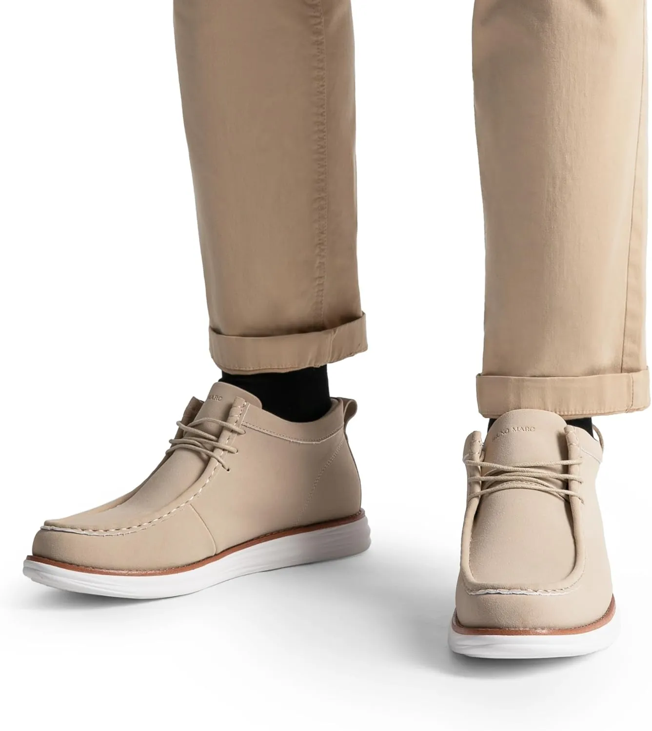 Bruno Marc Men's Classic Dress Casual Chukka Boots 2.0