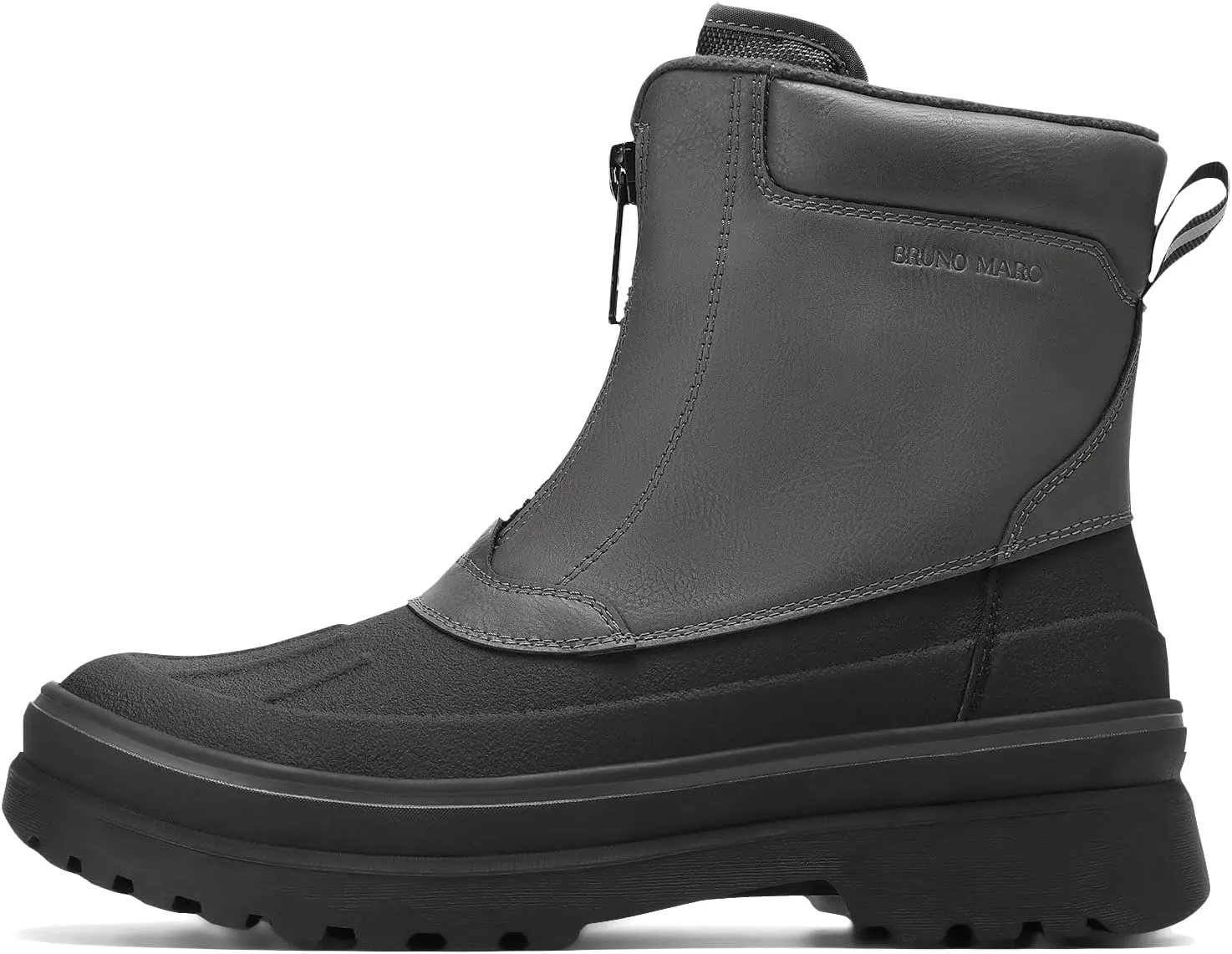 Bruno Marc Men's Insulated Waterproof Snow Boots Warm Winter Outdoor Hiking Work Boot 2.0