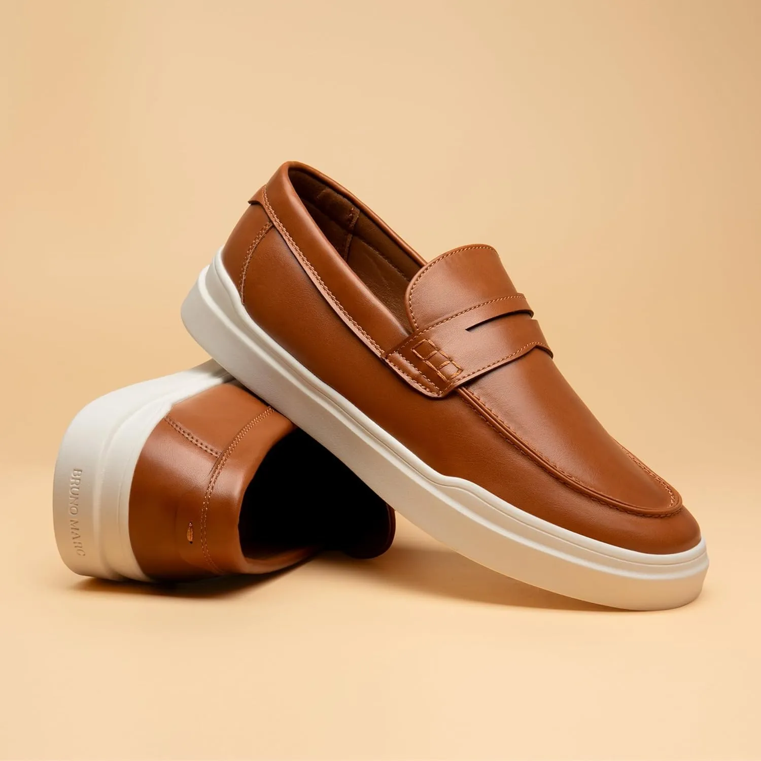 Bruno Marc Men's Loafers & Slip-Ons Shoes | Comfortable Lightweight Men's Casual Dress Shoes | Classic Penny Loafers