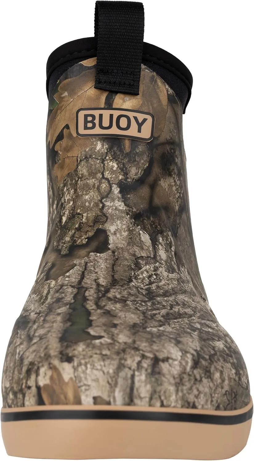 Buoy Boots Deck Boots for Men - Short Men's Rain Boots