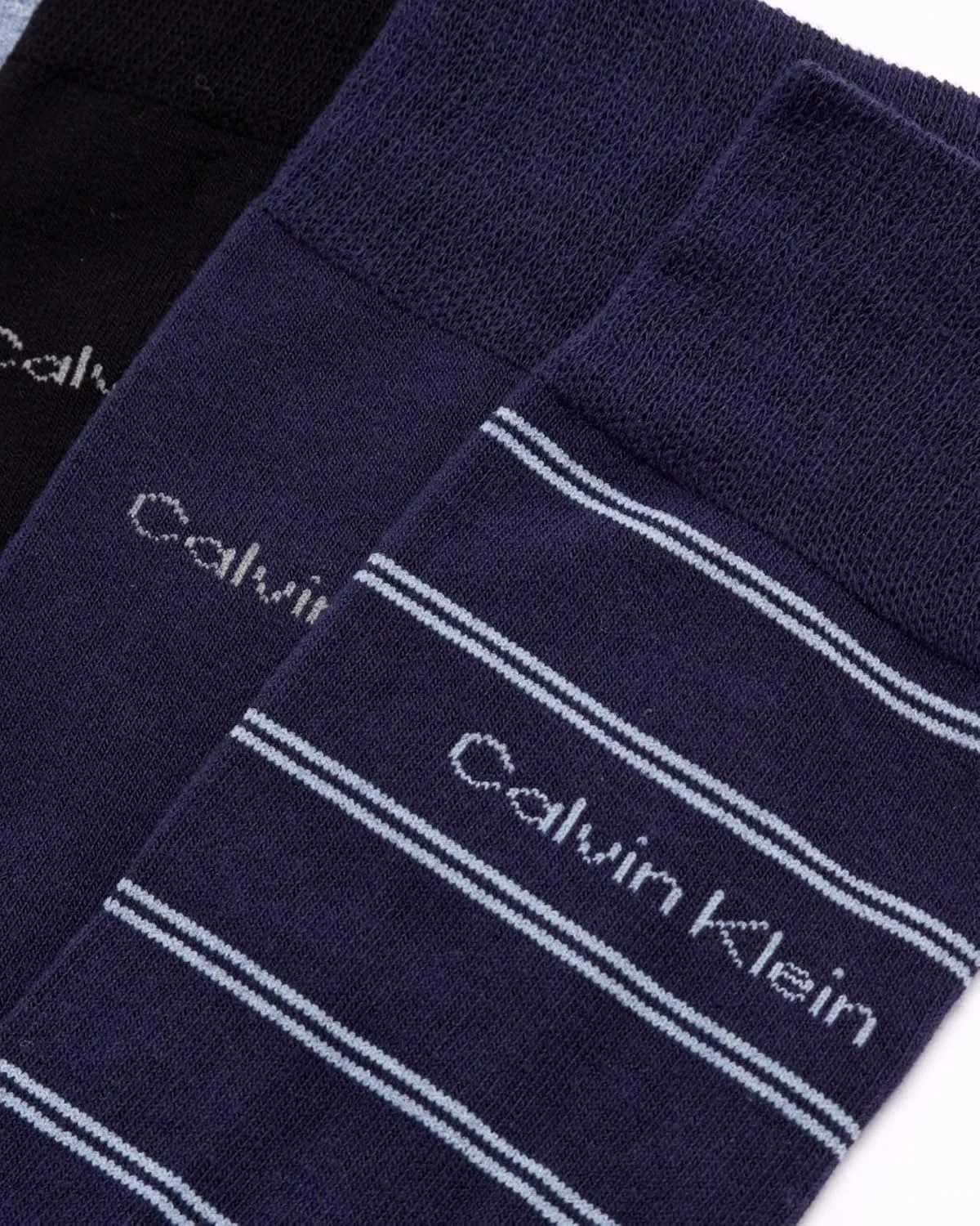 Calvin Klein Men's Dress Socks - 4 Pack Soft Comfort Cotton Blend Stay Up Cuff Crew Socks - Dress Socks for Men (7-12)