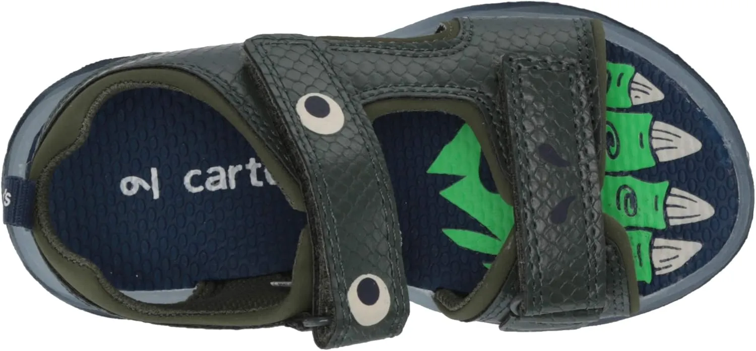 Carter's Kids' Feline Hook and Loop Light-up Sandal