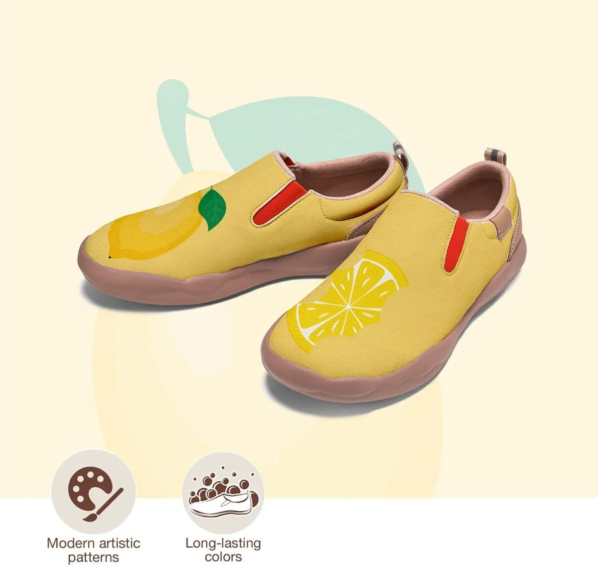Child's Travel Shoes Boy Girl Slip On Loafers Casual Walking Comfort Abstract Art Painted Sneakers Kids