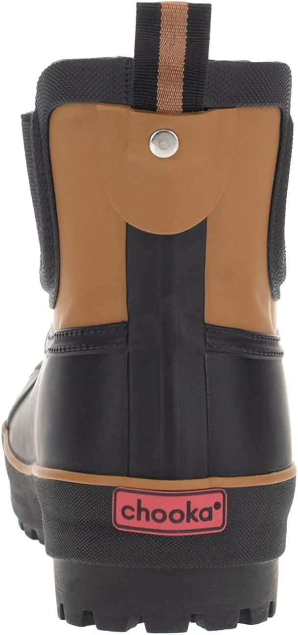 Chooka Women's Waterproof Duck Chelsea Lined Rain Boot
