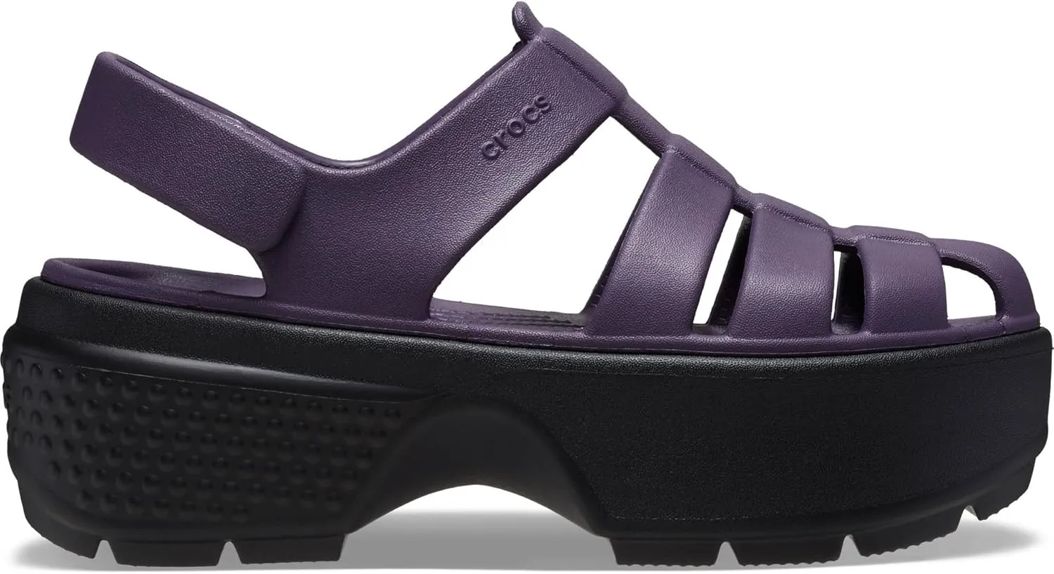 Crocs Unisex-Adult Stomp Fisherman Sandal Heeled
