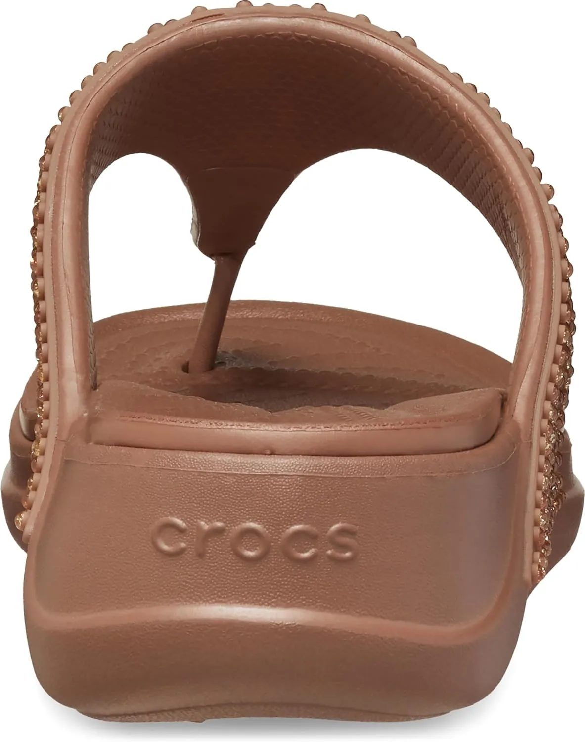 Crocs Women's Boca Bling Flip Wedge Platform Sandal