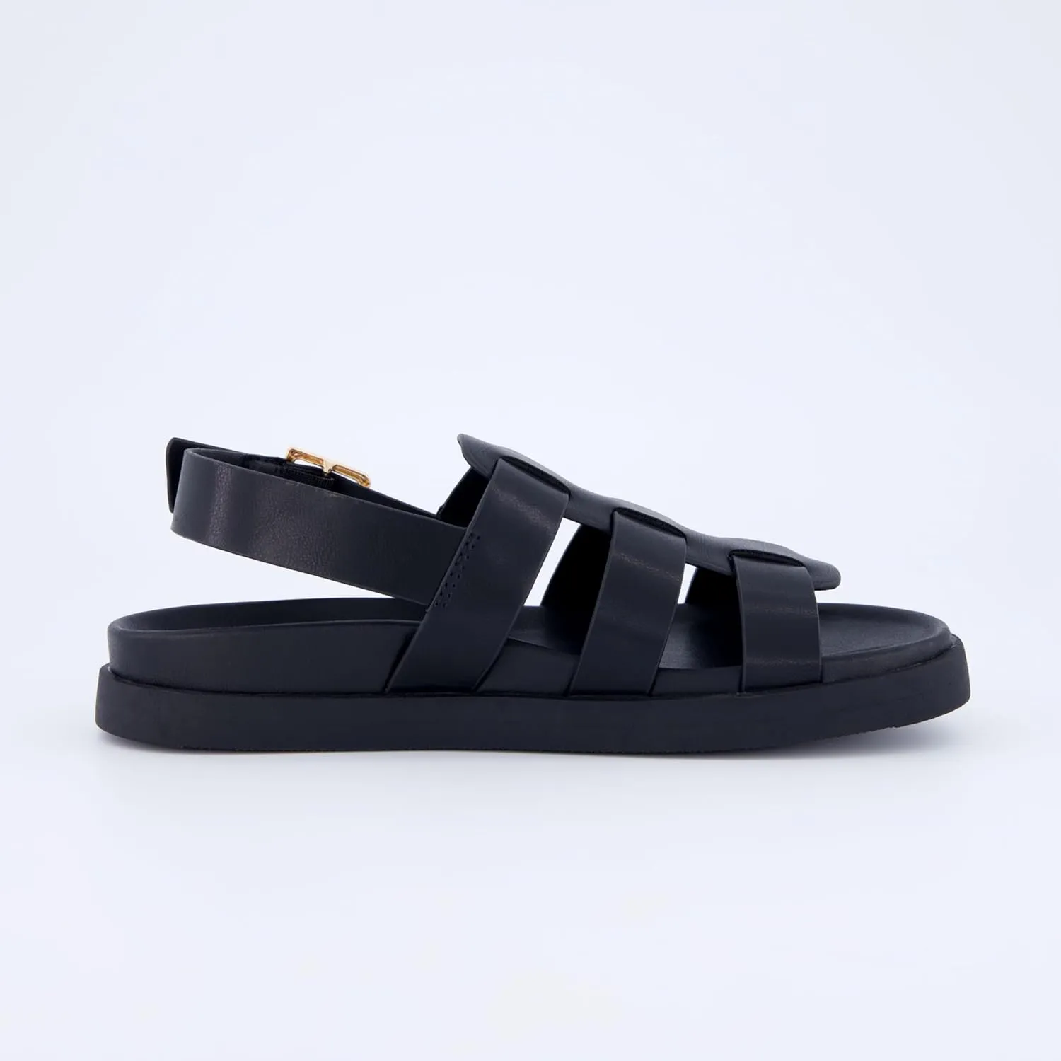 CUSHIONAIRE Women's Ego fisherman footbed sandal with  Comfort, Wide Widths Available