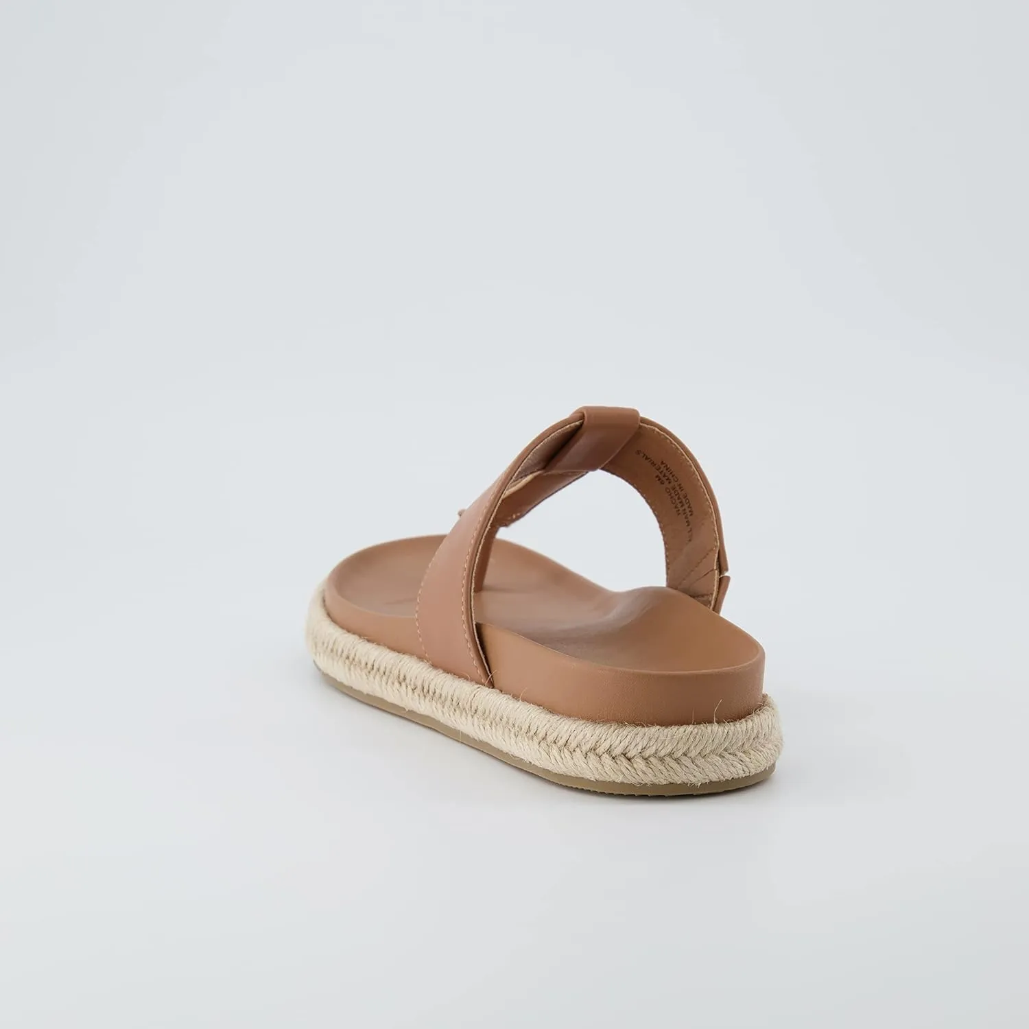 CUSHIONAIRE Women's Nacho Espadrille footbed sandal with  Comfort, Wide Widths Available