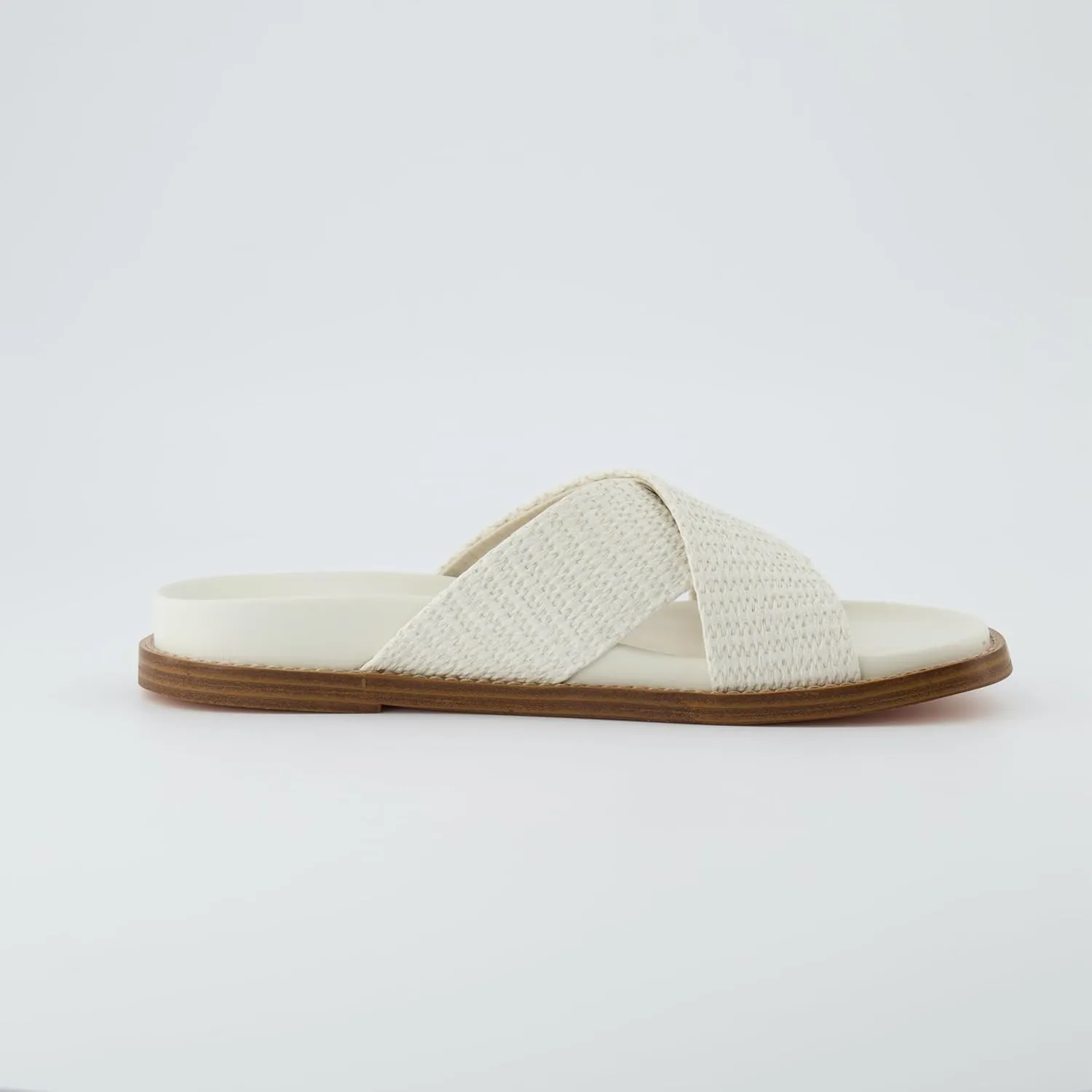 CUSHIONAIRE Women's Nell footbed sandal with  Comfort, Wide Widths Available