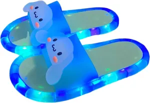 Cute Slipper for Women Men Light-Up Sandals Non-Slip Colored House Slippers for Easter Graduation Family Party