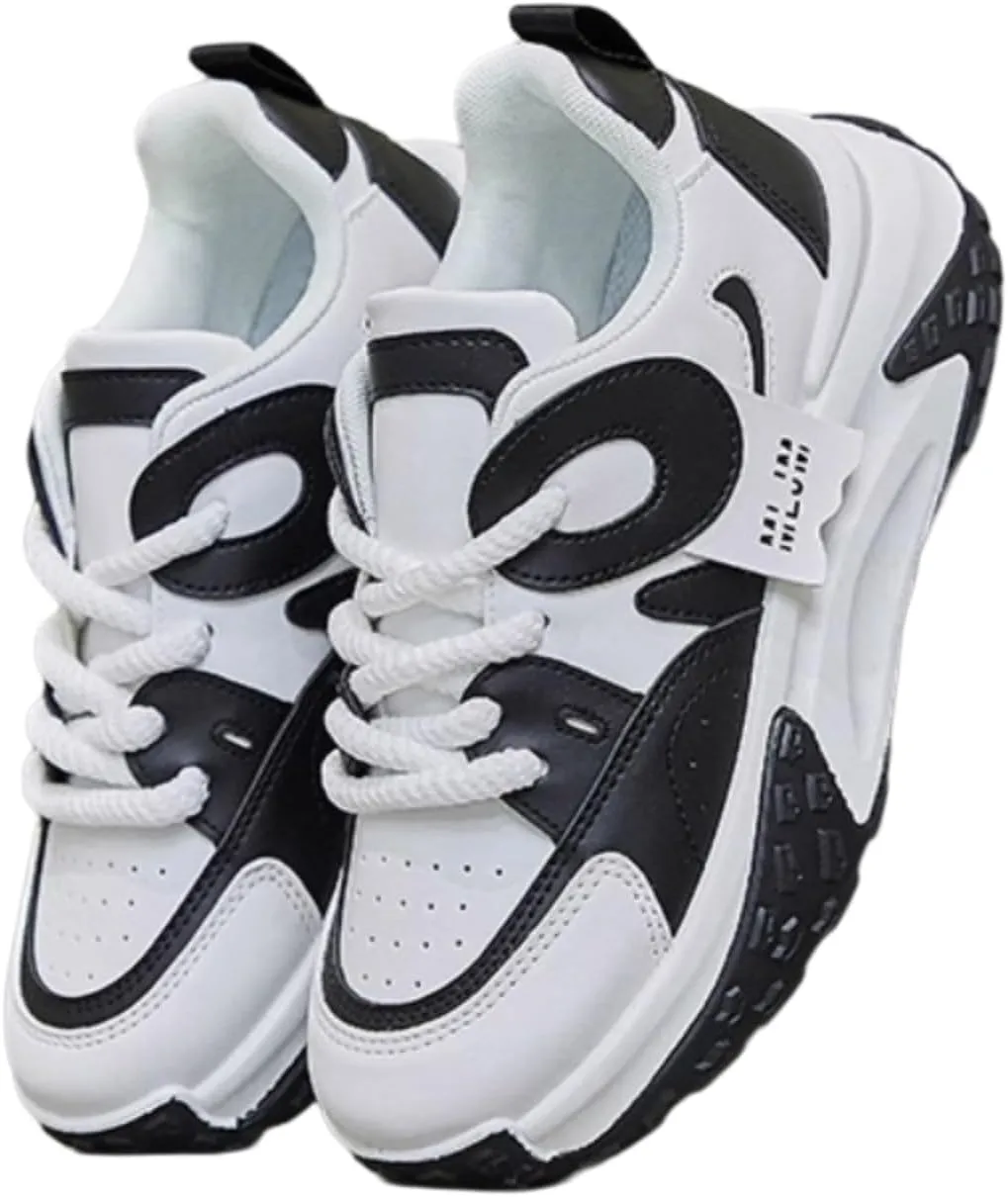 Cute Sneakers for Women Stylish Chunky Dad Shoes All-Season Fresh Colored Trainers for Trendsetters