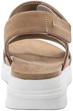 David Tate Womens Goodie Metallic Leather Slingback Sandals