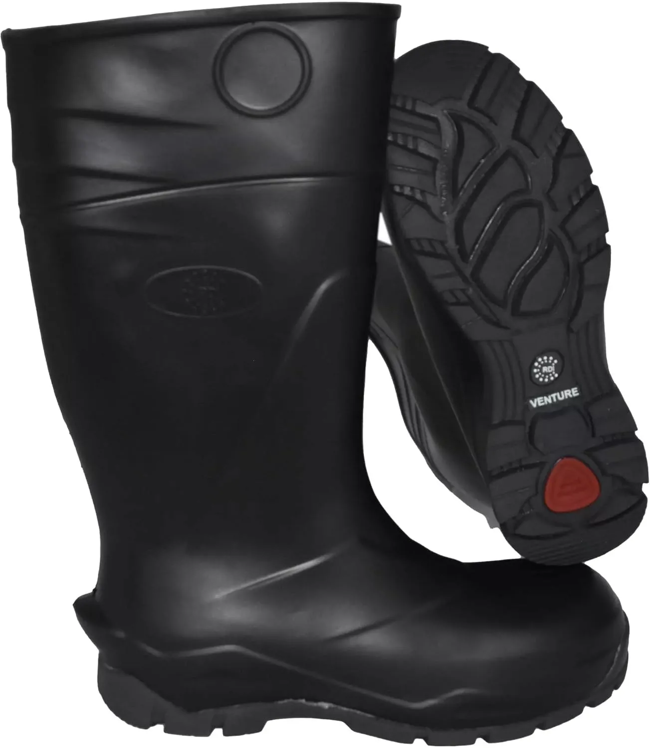Delta Plus Venture Pro Knee High 14" EVA   Rubber Hiker Outsole   Comp Toe in Black