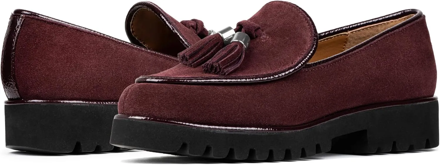 Donald Pliner Women's Eclipse Dress Loafers, Slip-On Shoes, Comfortable Flats for Everyday Walk