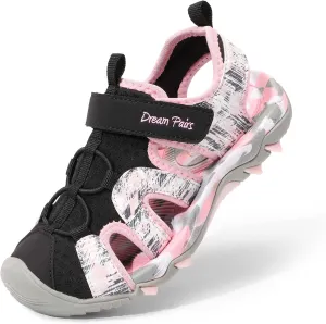 DREAM PAIRS Boys Girls Summer Outdoor Athletic Sport Sandals for Little/Big Kid