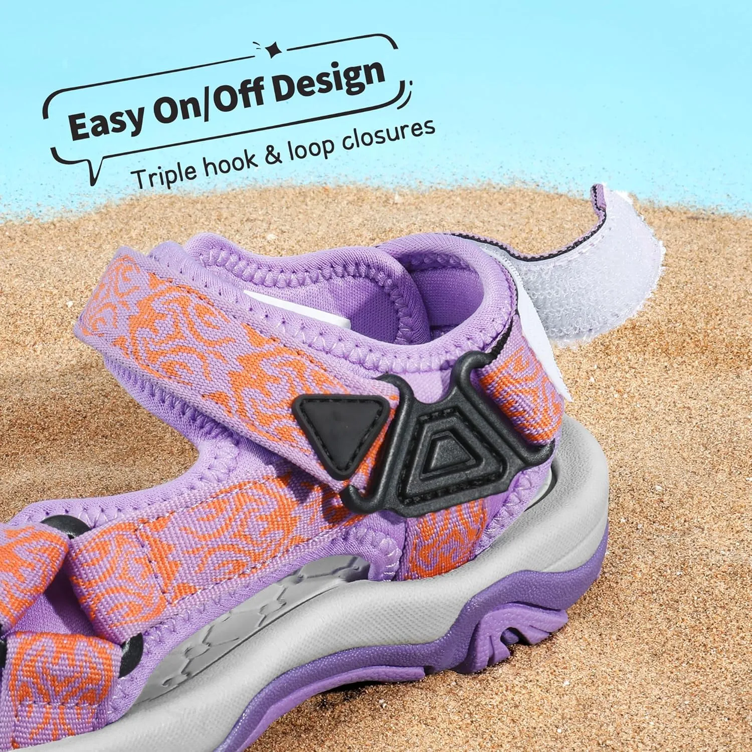 DREAM PAIRS Kids Adventurous Light-Weight Adjustable Straps Summer Sandals (Toddler/Little Kid/Big Kid)