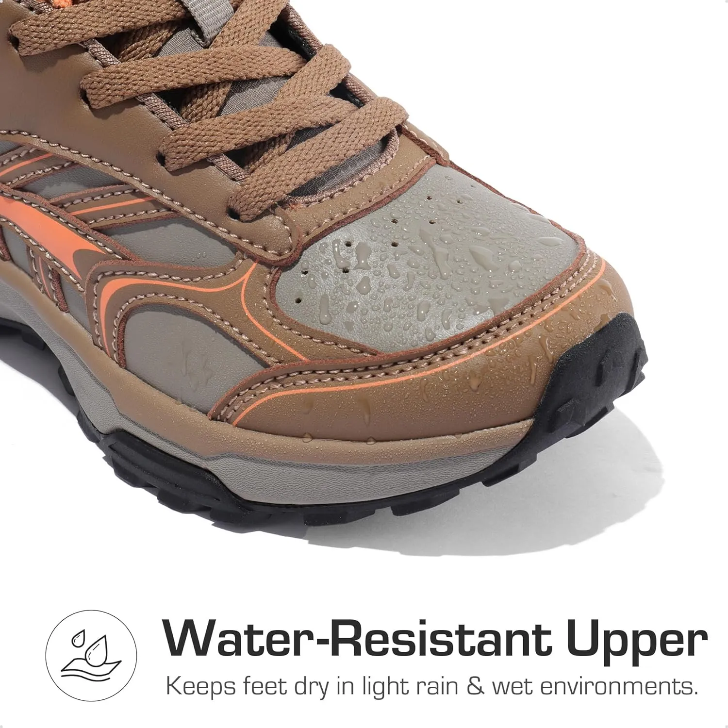 DREAM PAIRS Kids Shoes Hiking Boots Boys Girls High-Top Shoes Outdoors DuraPlay Lace-Up Lightweight Hiking Sneakers