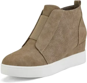 DREAM PAIRS Women’s Platform Wedge Sneakers Ankle Booties