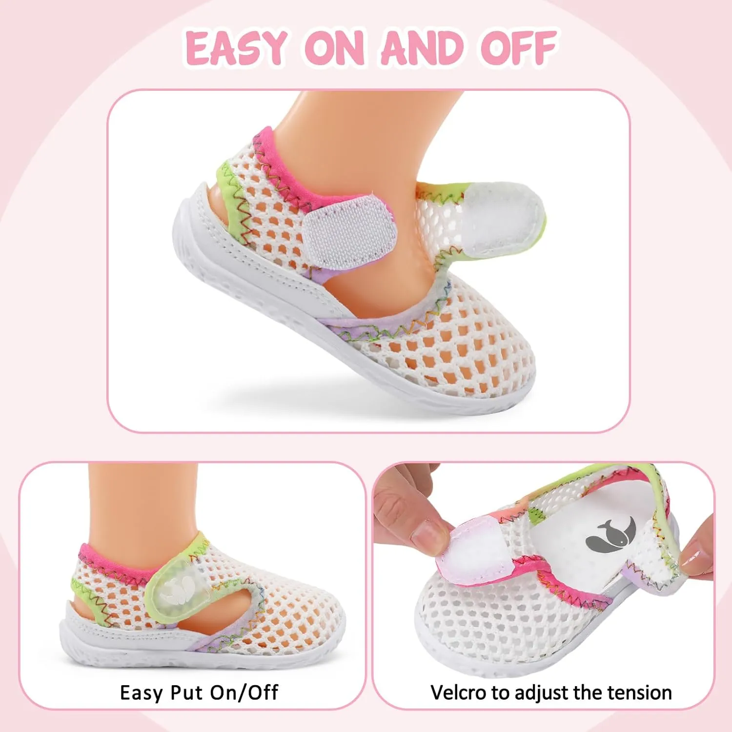 FEETCITY Baby Girl Boys Sandals Slippers Infant First Walker Shoes Summer Crib Shoes