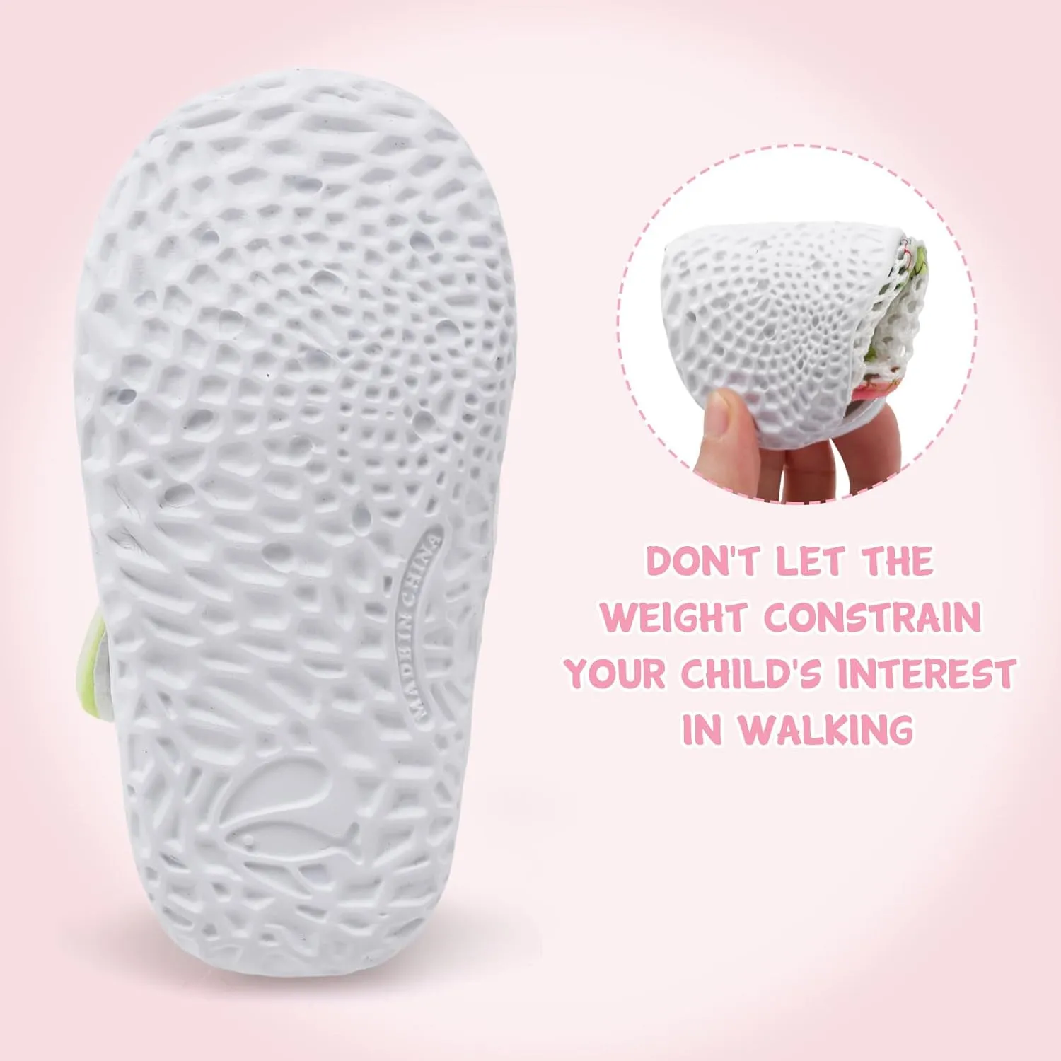 FEETCITY Baby Girl Boys Sandals Slippers Infant First Walker Shoes Summer Crib Shoes