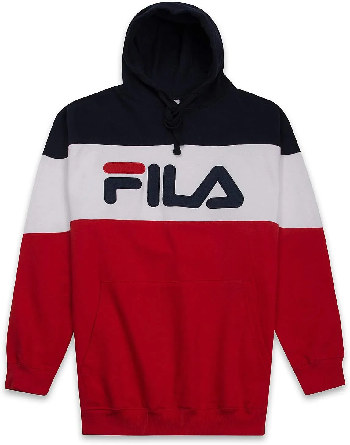 Fila Big and Tall Hoodie for Men – Fleece Men’s Hoodie, Sweatshirt for Men