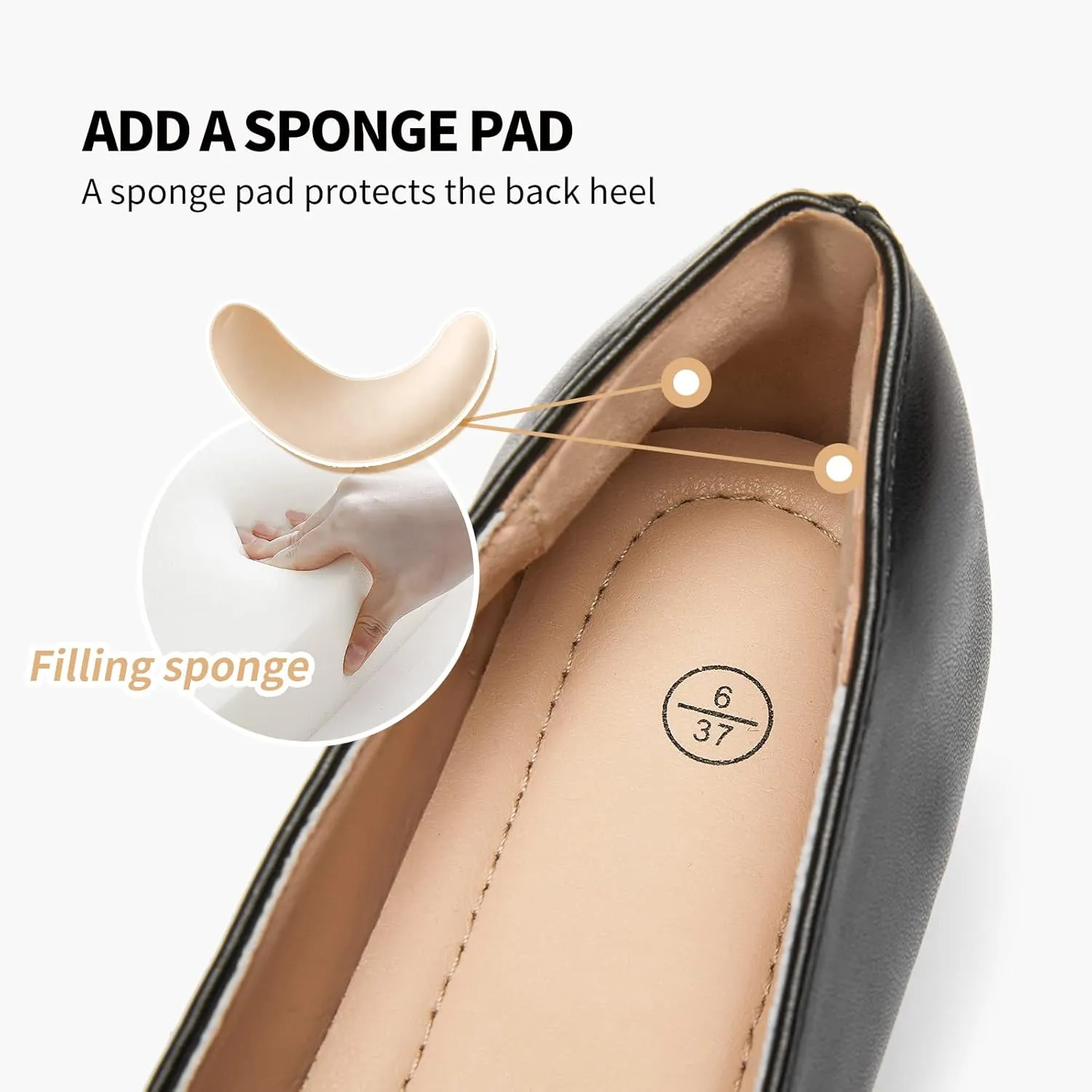 FINIWOR Loafers for Women Flats Shoes Women Pointed Toe Dress Shoes Comfortable Memory Foam Penny Loafers Slip On Shoes