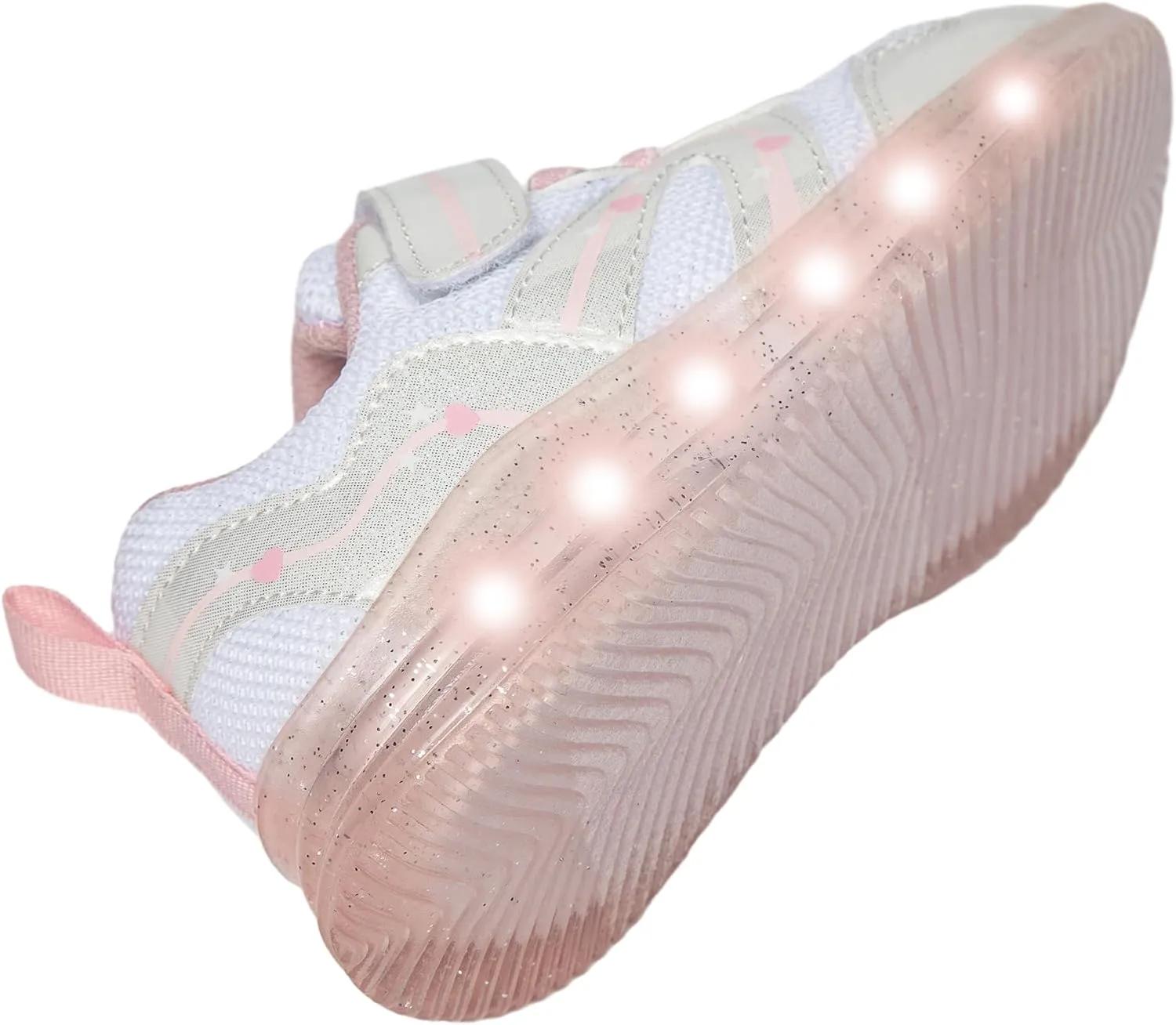 Floranate Light Up Toddler Boys Girls Shoes LED Flashing Lightweight Tennis Walking Sneakers for Toddler and Little Kid